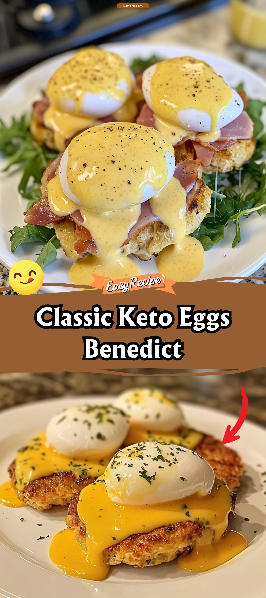 Classic Keto Eggs Benedict