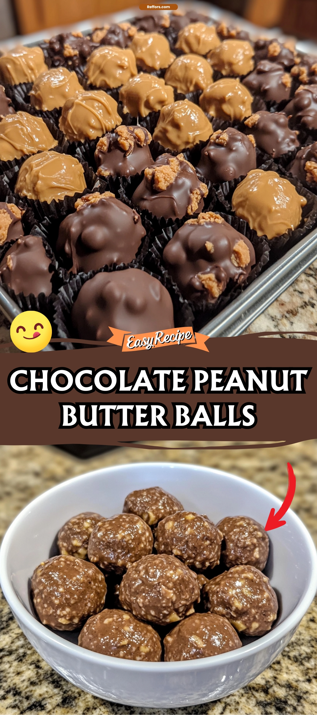 CHOCOLATE PEANUT BUTTER BALLS