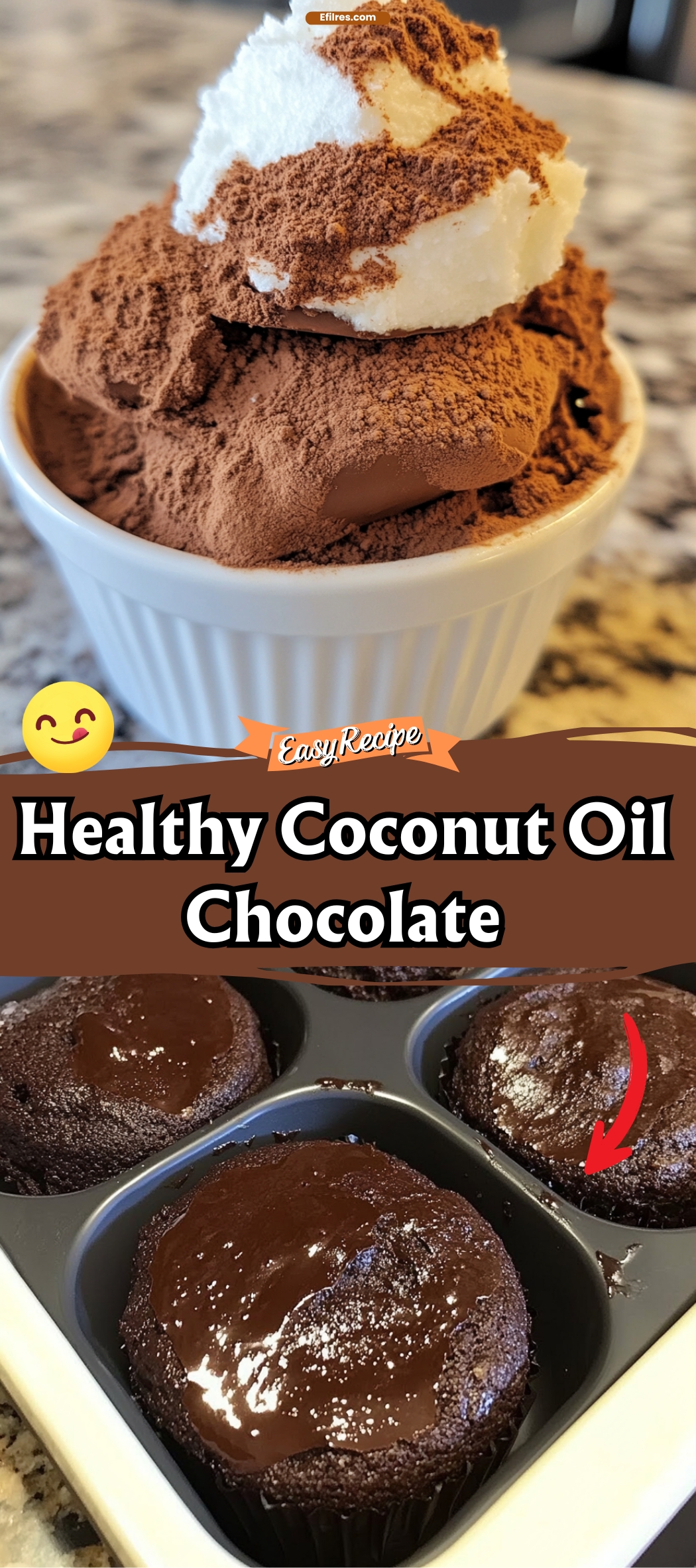 Healthy Coconut Oil Chocolate