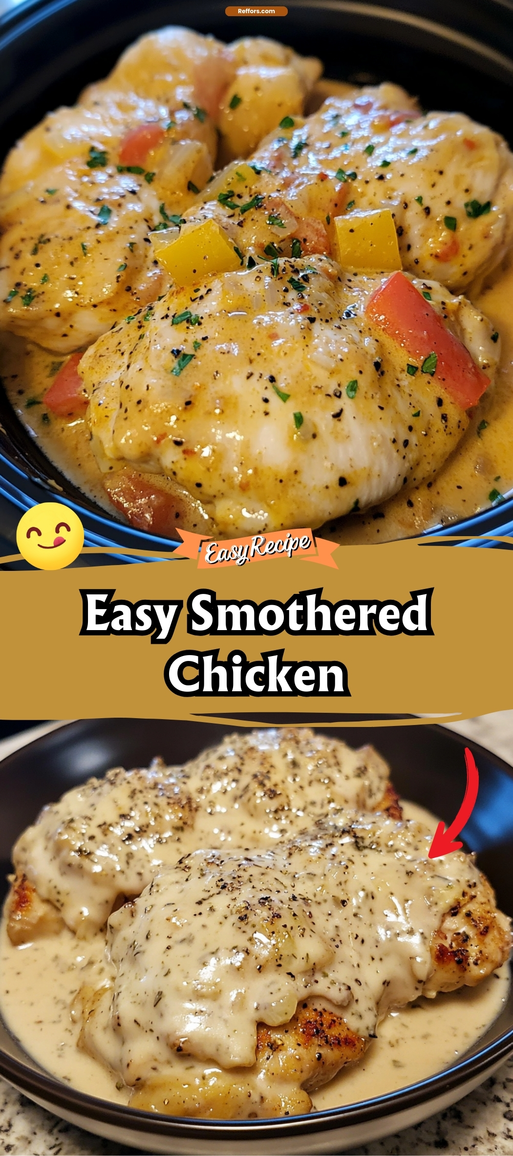 Easy Smothered Chicken