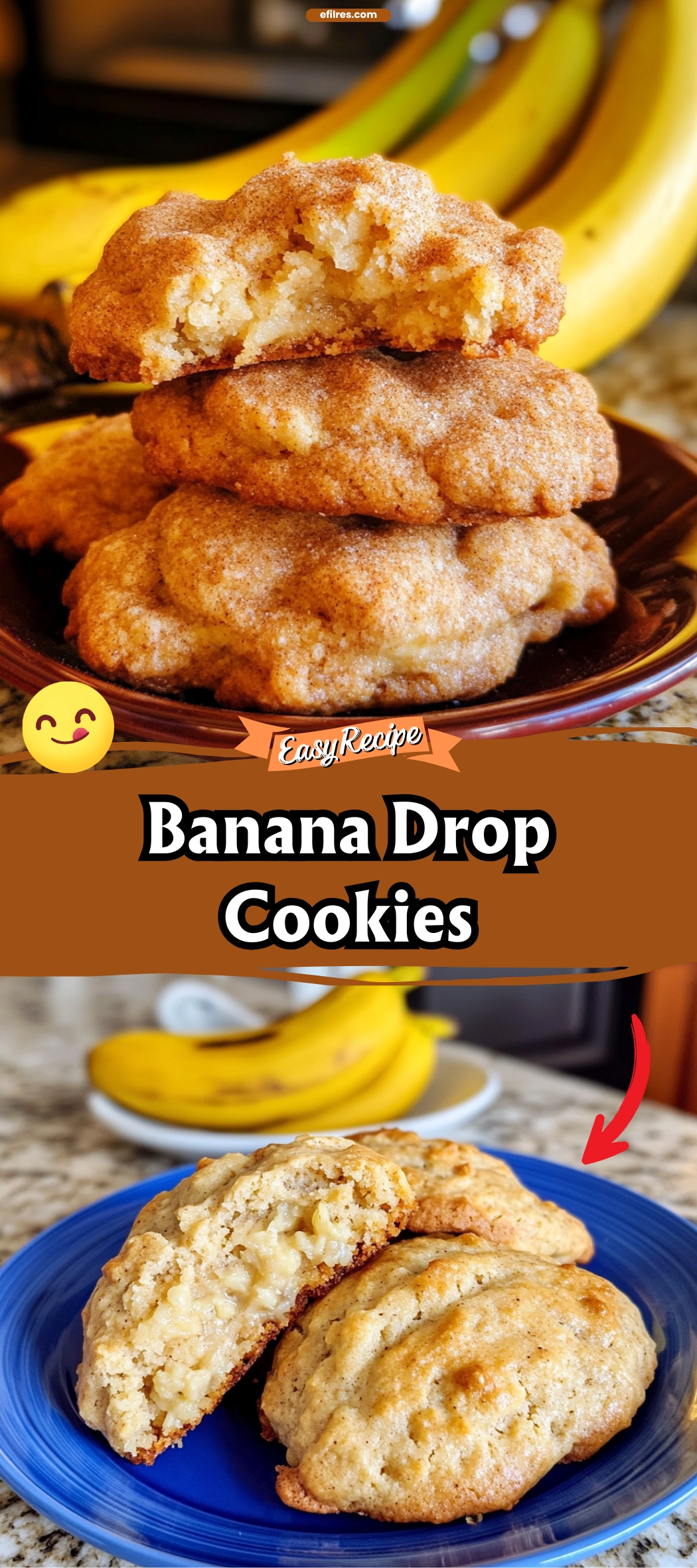 Banana Drop Cookies
