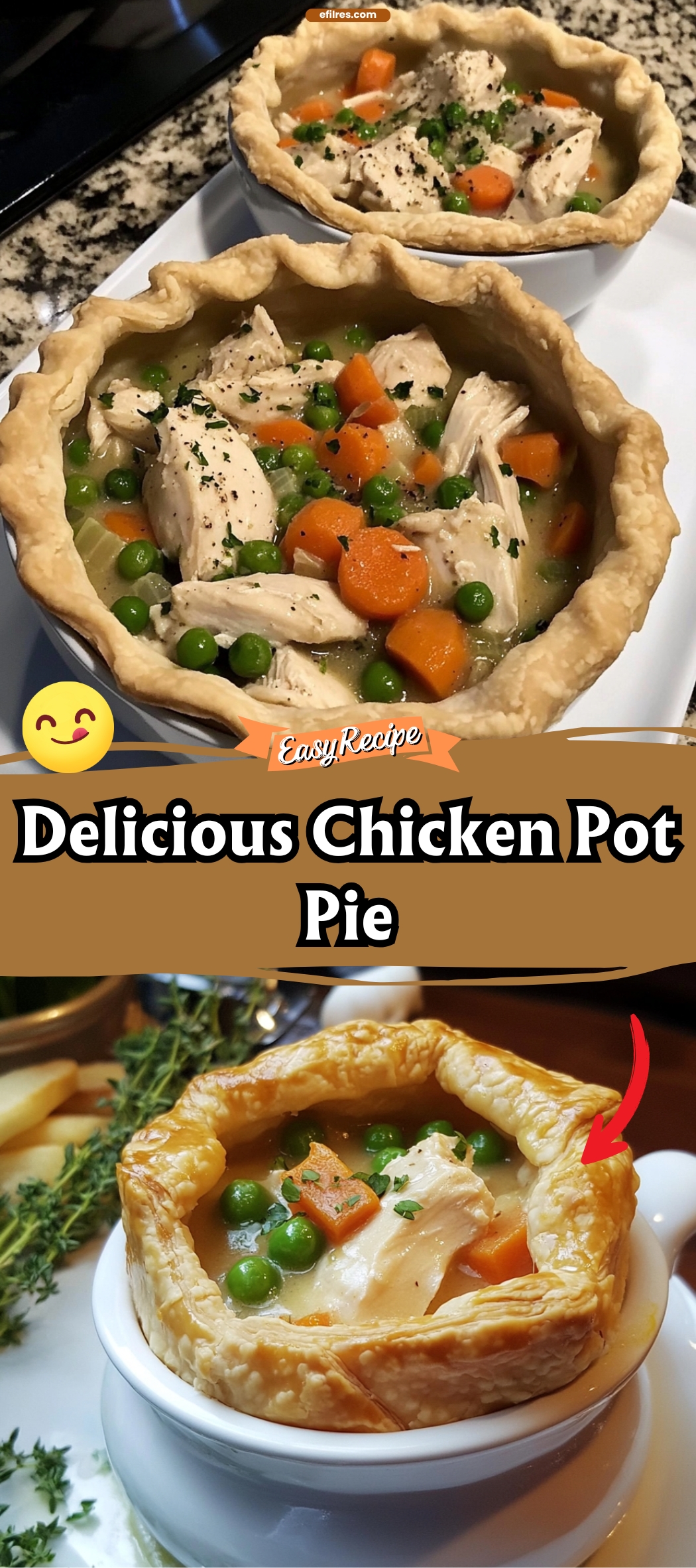 Delicious Chicken Pot Pie