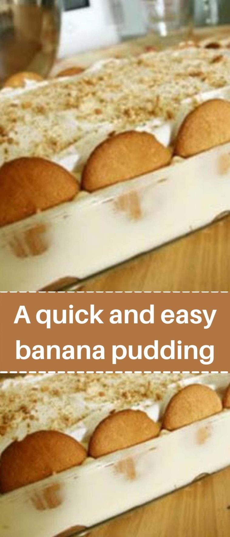 A quick and easy banana pudding recipe