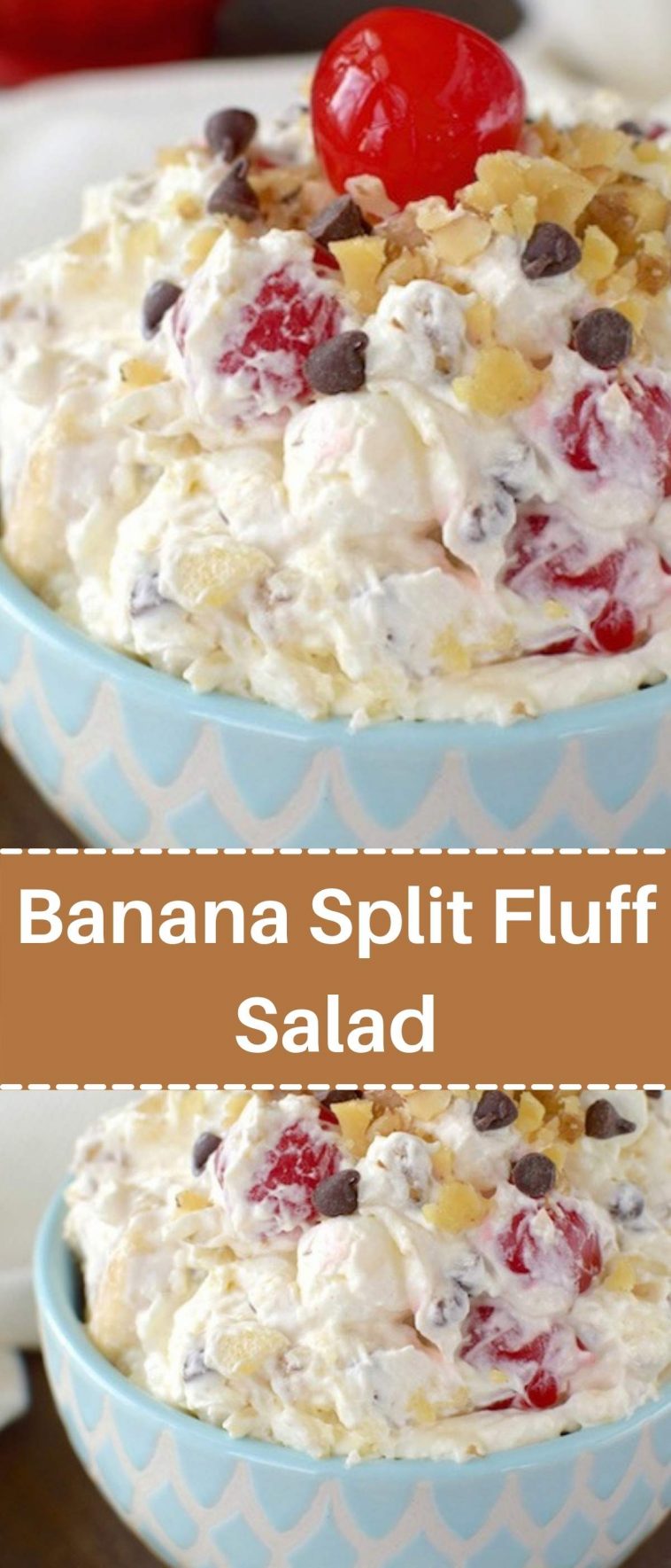 Banana Split Fluff Salad