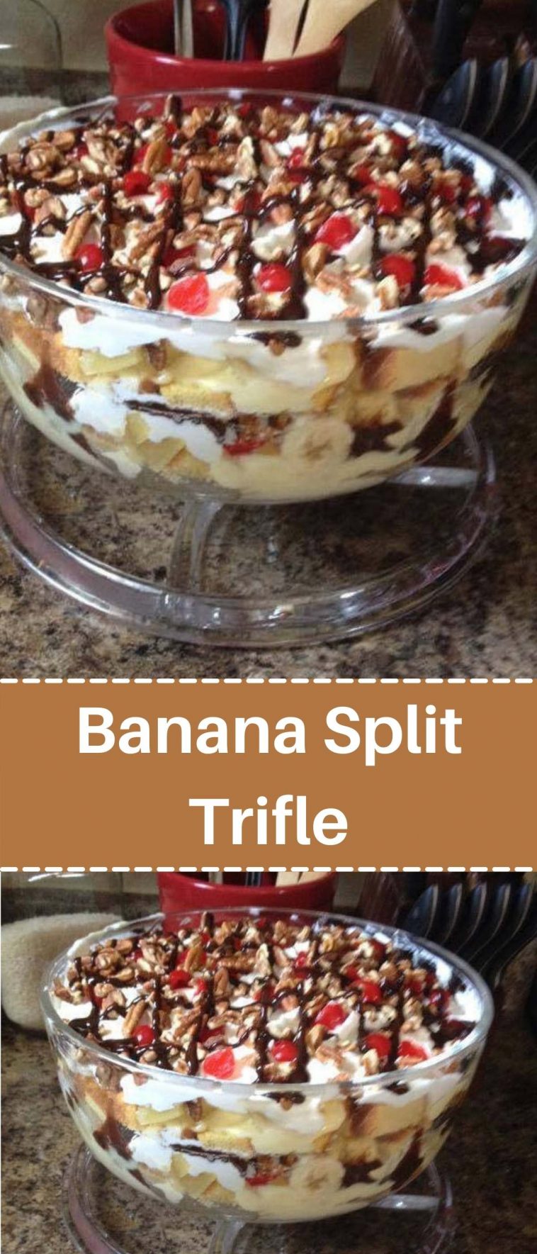 Banana Split Trifle