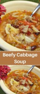 Beefy Cabbage Soup