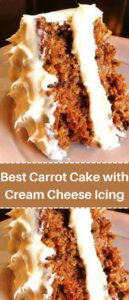 Best Carrot Cake with Cream Cheese Icing