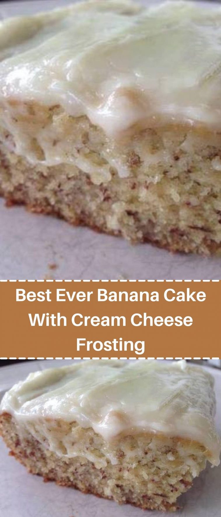 Best Ever Banana Cake With Cream Cheese Frosting