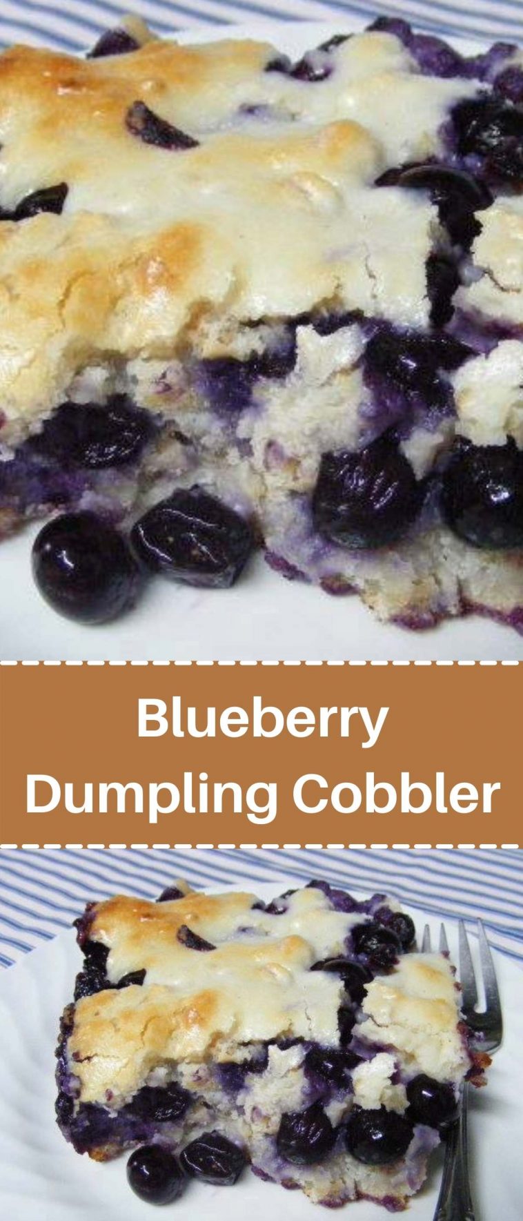 Blueberry Dumpling Cobbler
