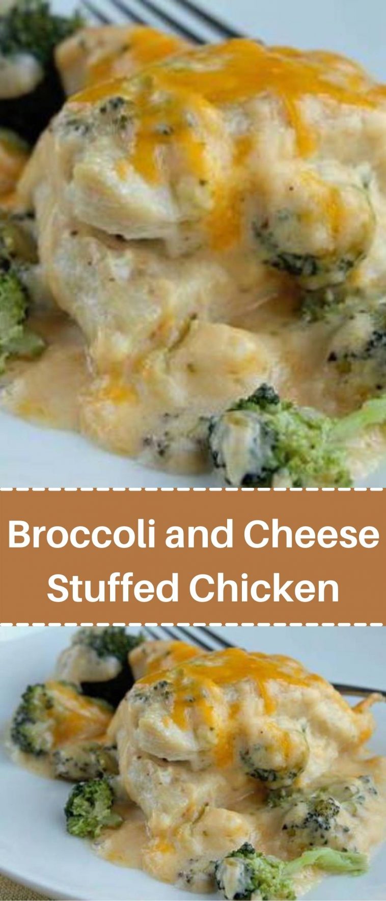 Broccoli and Cheese Stuffed Chicken Breast