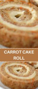 CARROT CAKE ROLL