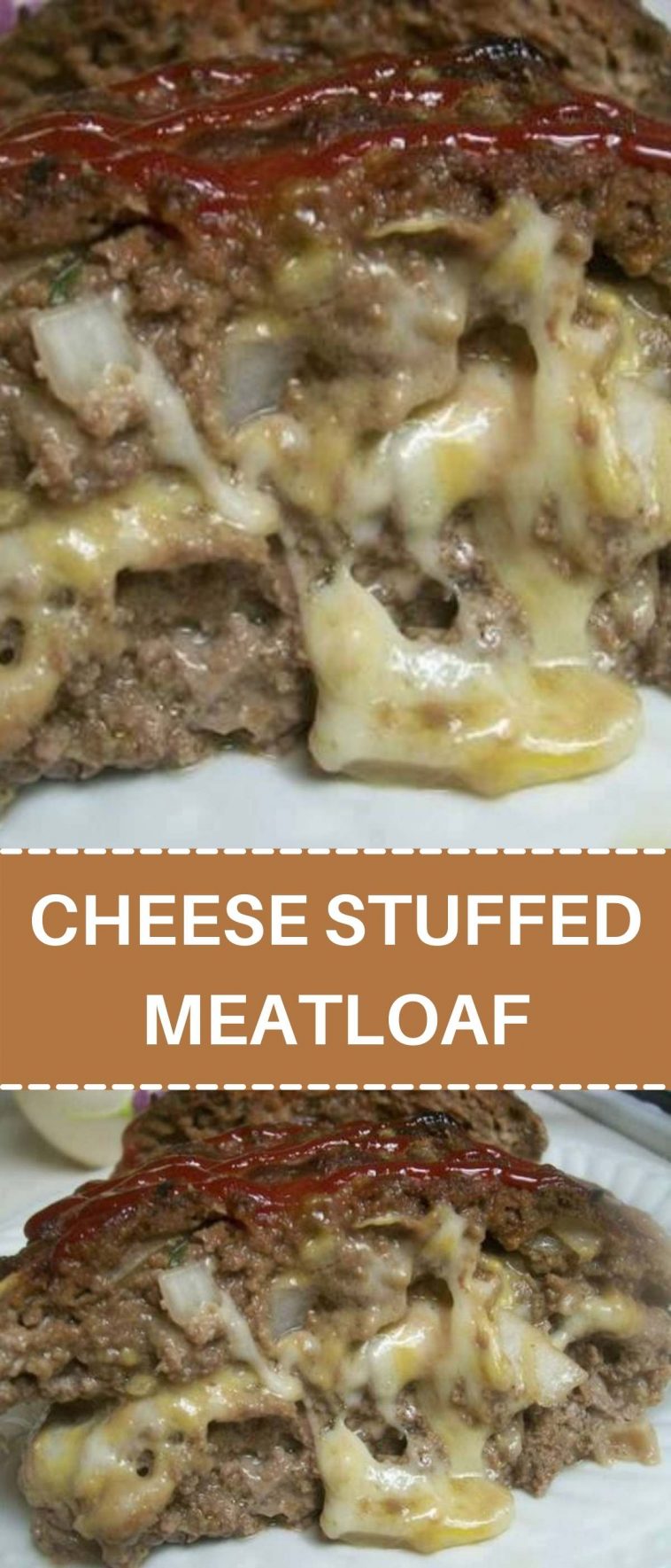 CHEESE STUFFED MEATLOAF