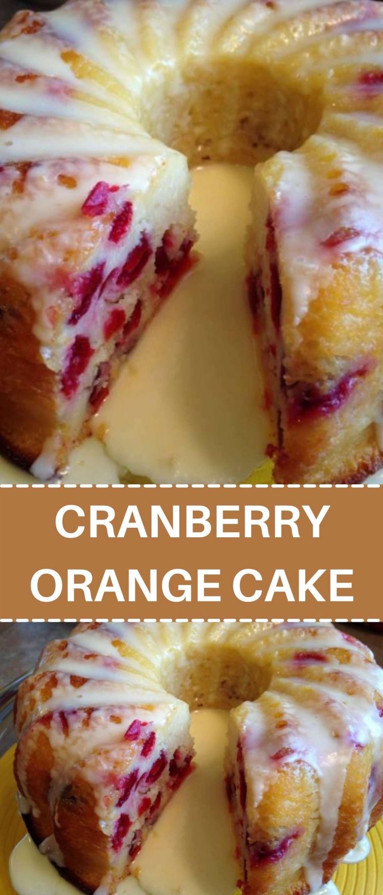 CRANBERRY ORANGE CAKE