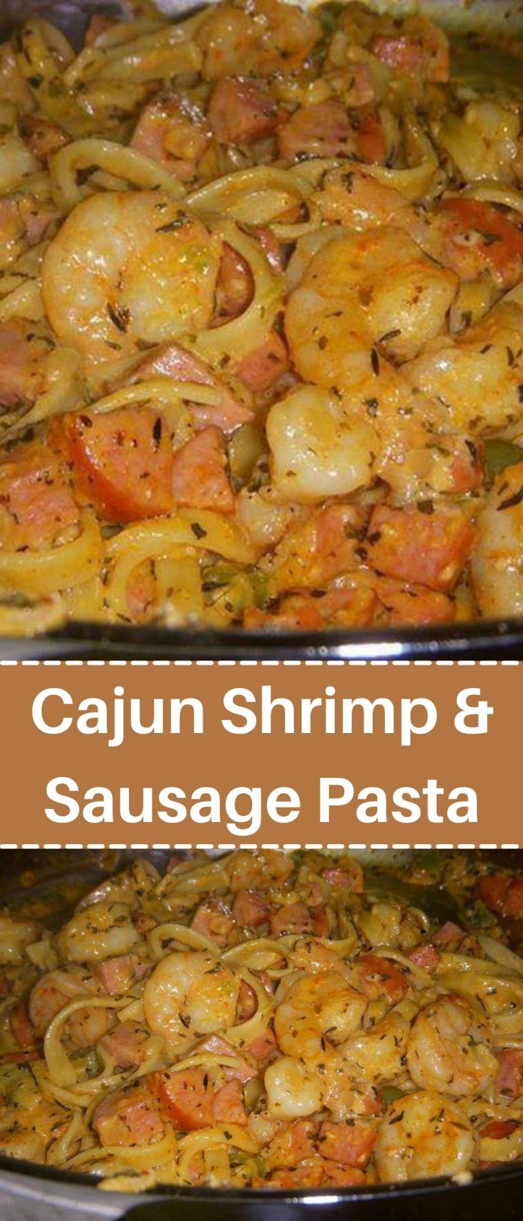 Cajun Shrimp & Sausage Pasta