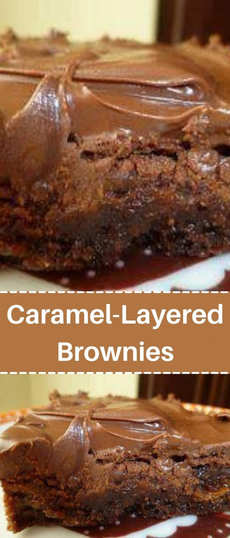 Caramel-Layered Brownies