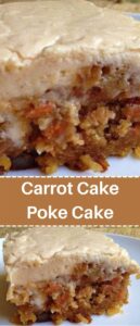Carrot Cake Poke Cake