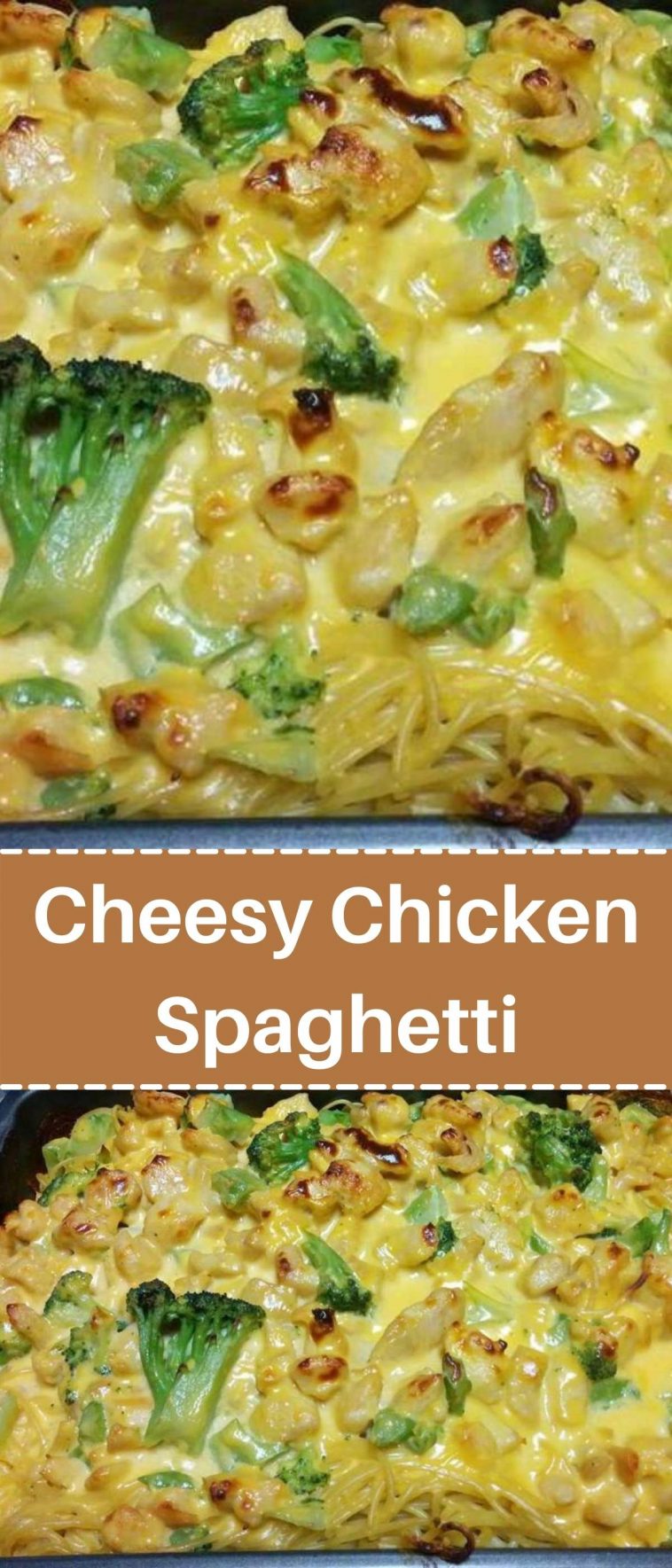 Cheesy Chicken Spaghetti