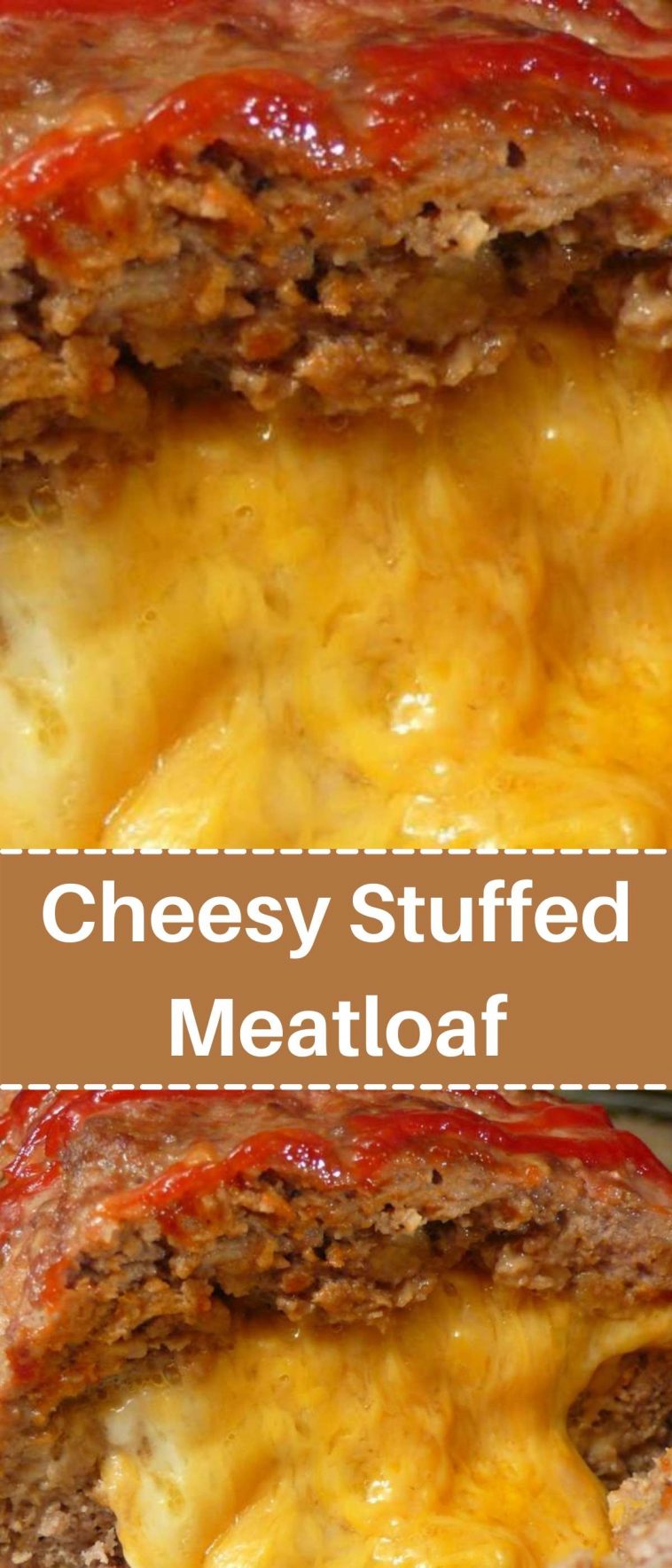 Cheesy Stuffed Meatloaf Recipe
