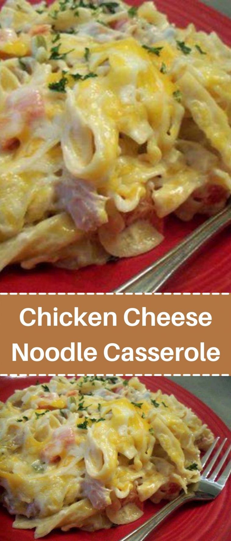 Chicken Cheese Noodle Casserole