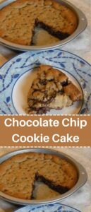 Chocolate Chip Cookie Cake