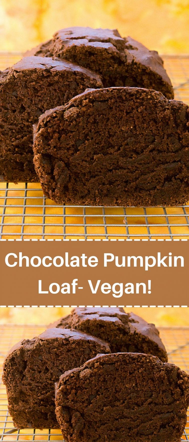 Chocolate Pumpkin Loaf- Vegan!