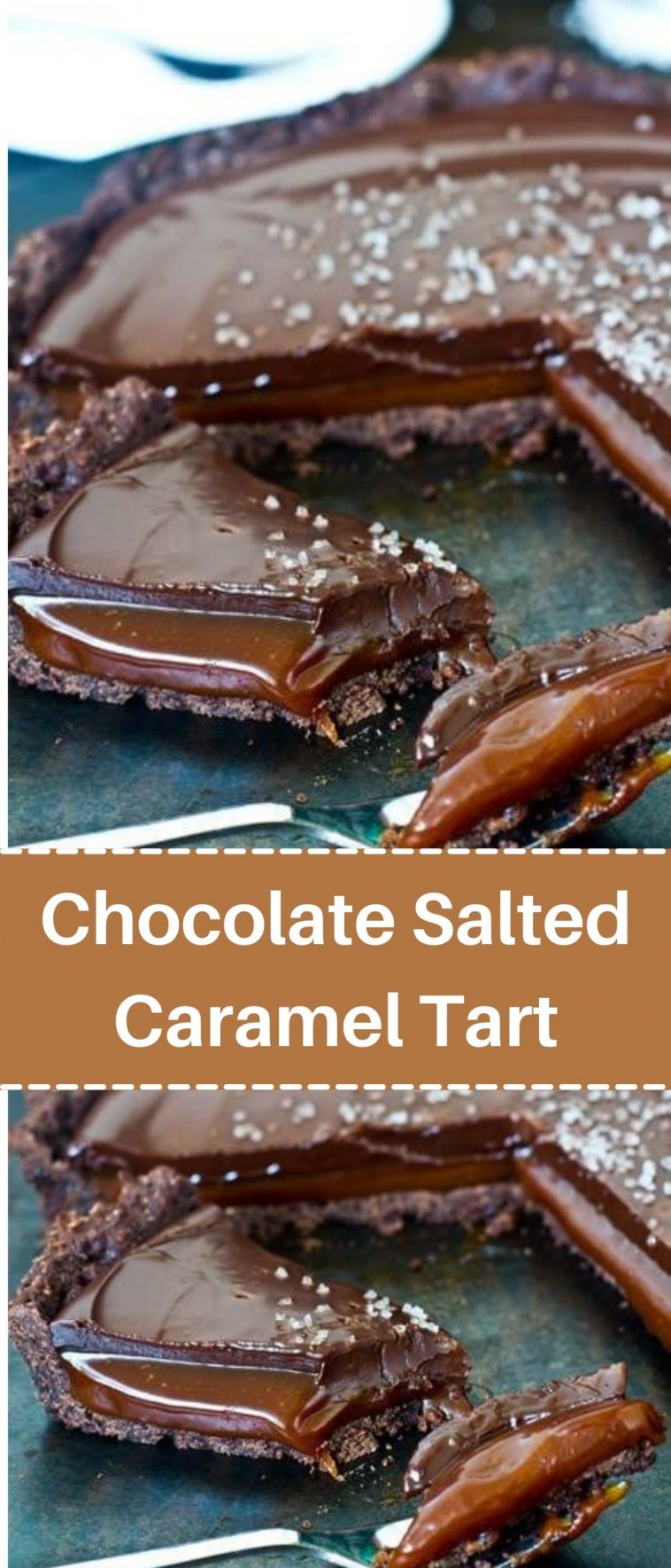 Chocolate Salted Caramel Tart