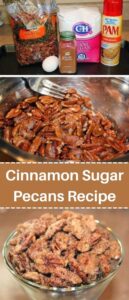 Cinnamon Sugar Pecans Recipe