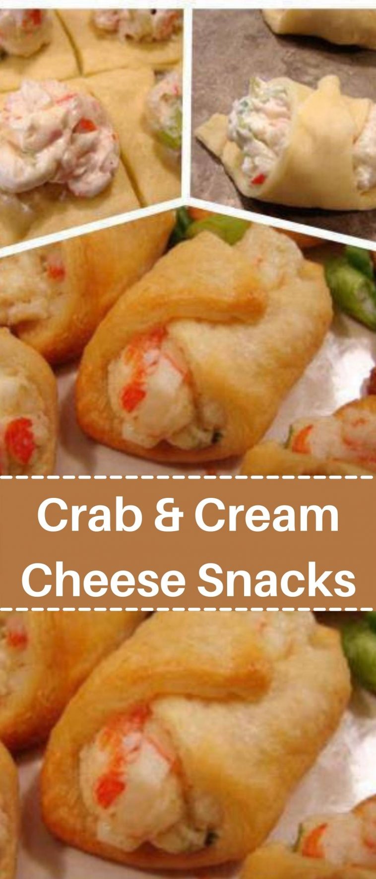 Crab & Cream Cheese Snacks