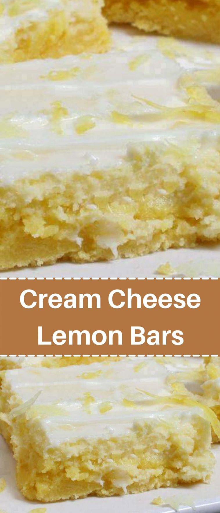 Cream Cheese Lemon Bars Recipe