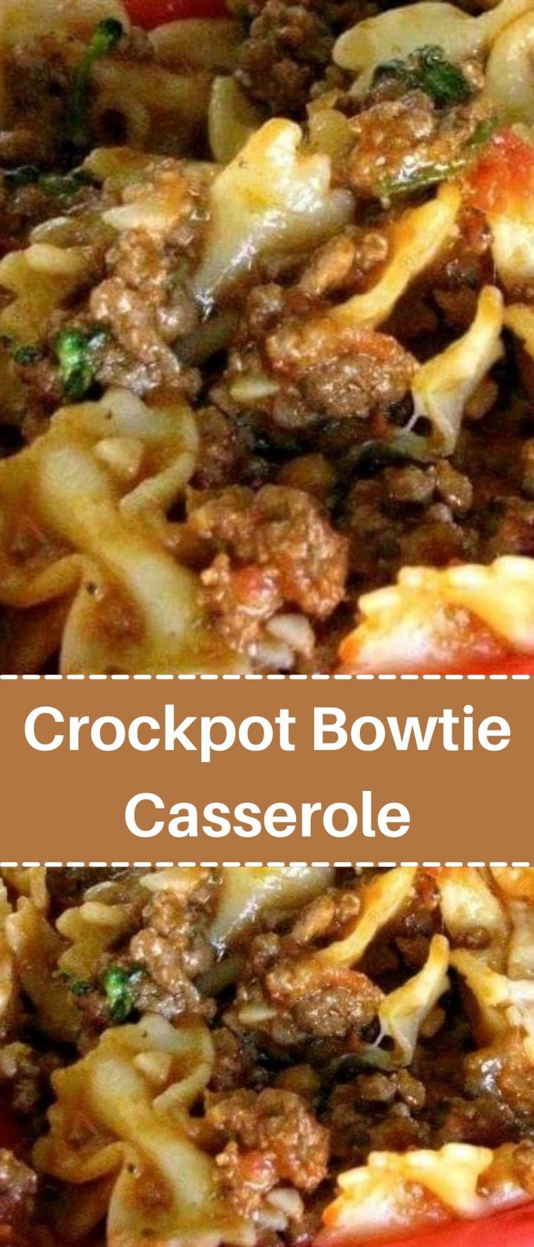 Crockpot Bowtie Casserole
