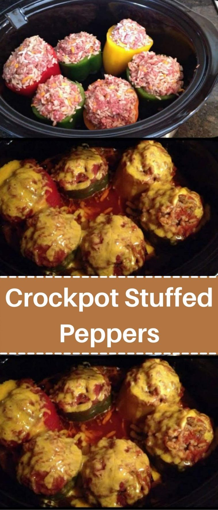 Crockpot Stuffed Peppers