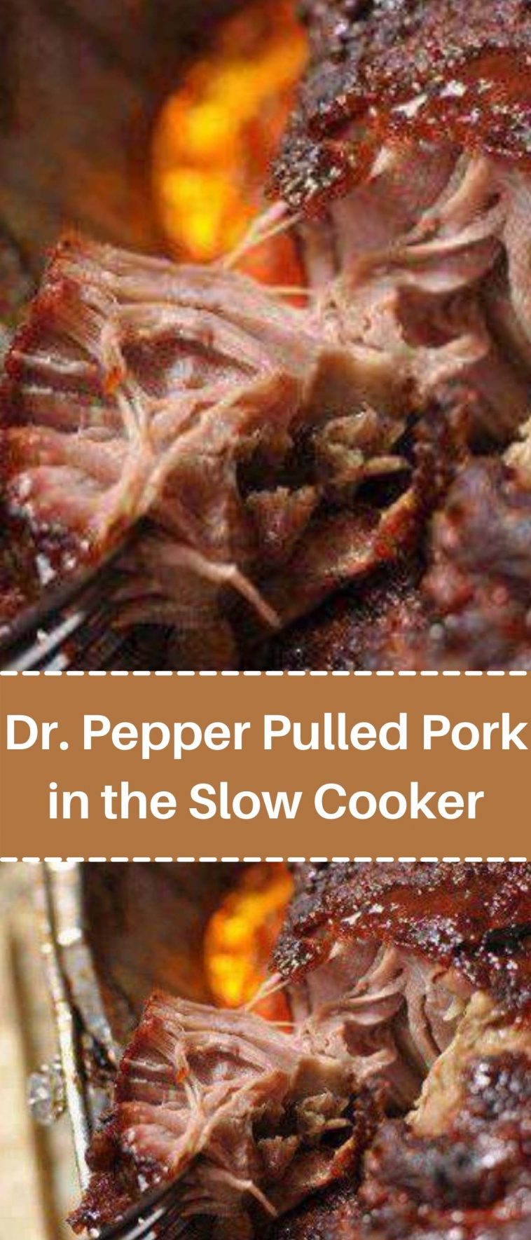 Dr. Pepper Pulled Pork in the Slow Cooker