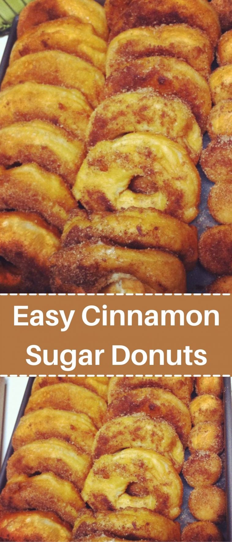 Easy Cinnamon Sugar Donuts