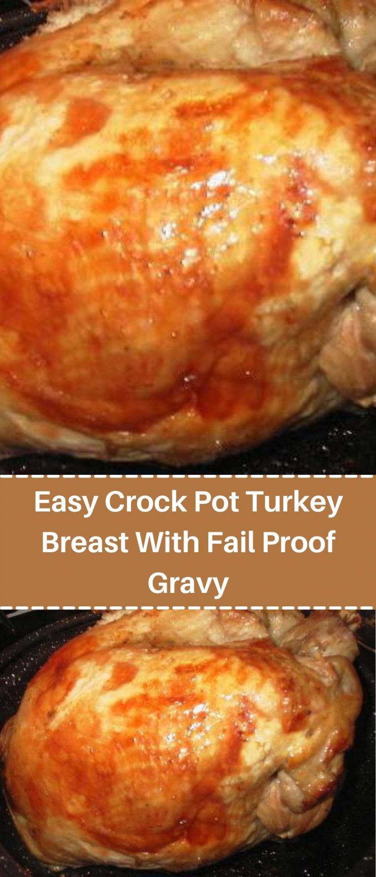 Easy Crock Pot Turkey Breast With Fail Proof Gravy