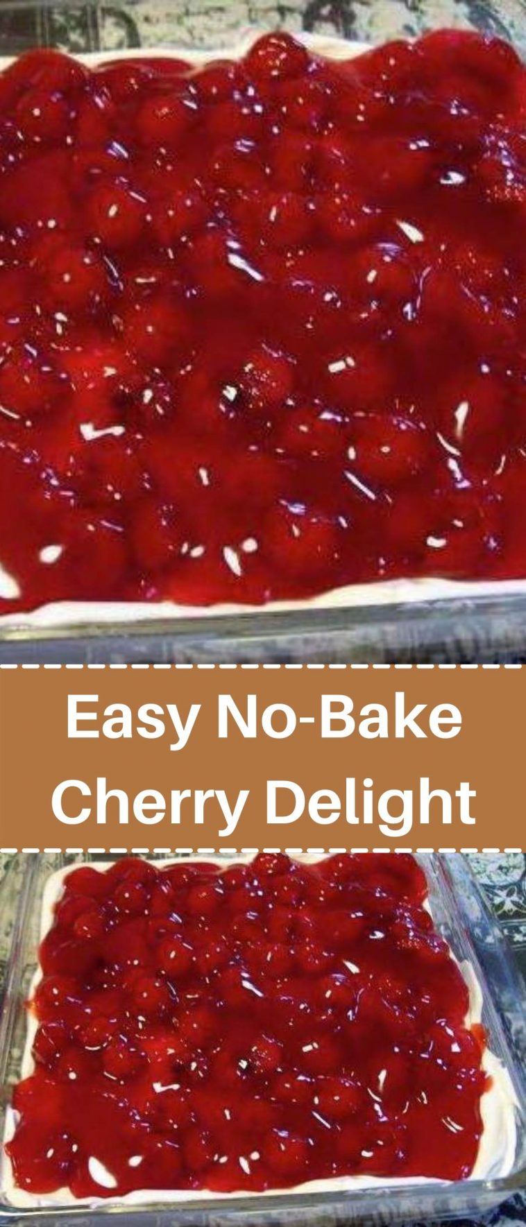 Easy No-Bake Cherry Delight