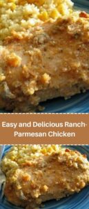 Easy and Delicious Ranch-Parmesan Chicken