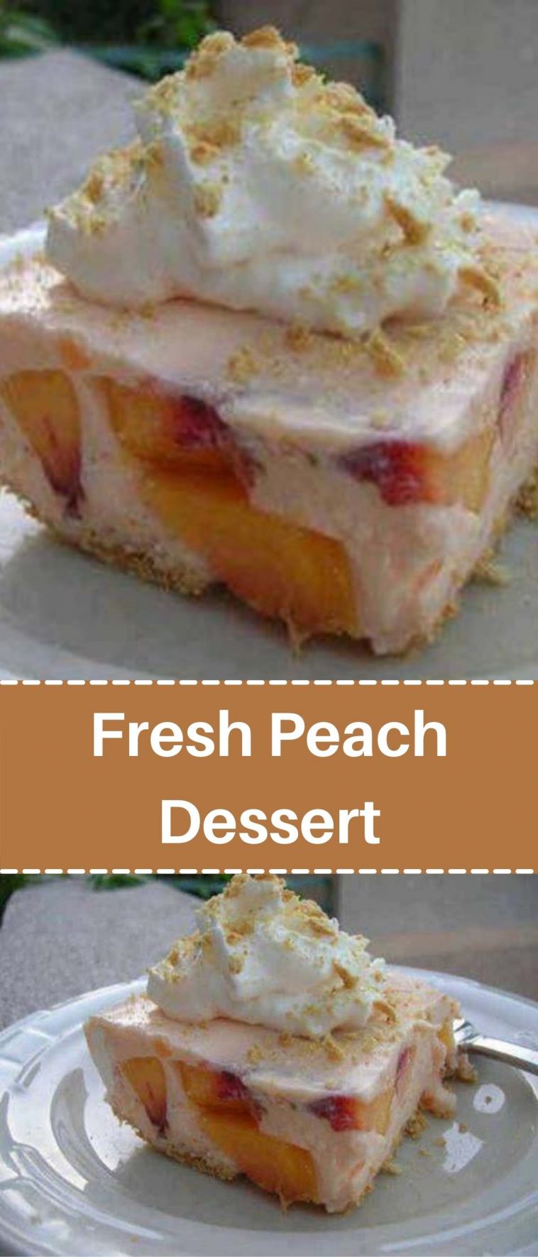 Fresh Peach Dessert