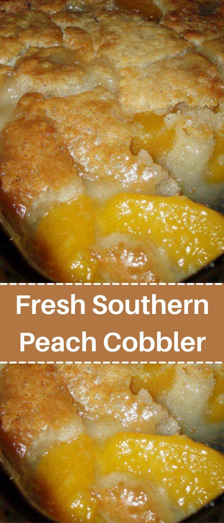 Fresh Southern Peach Cobbler