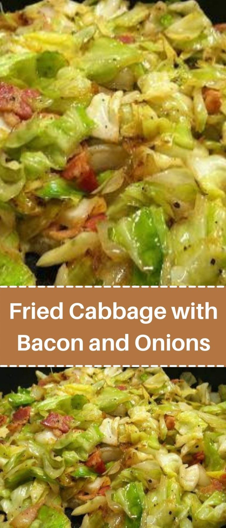 Fried Cabbage with Bacon and Onions
