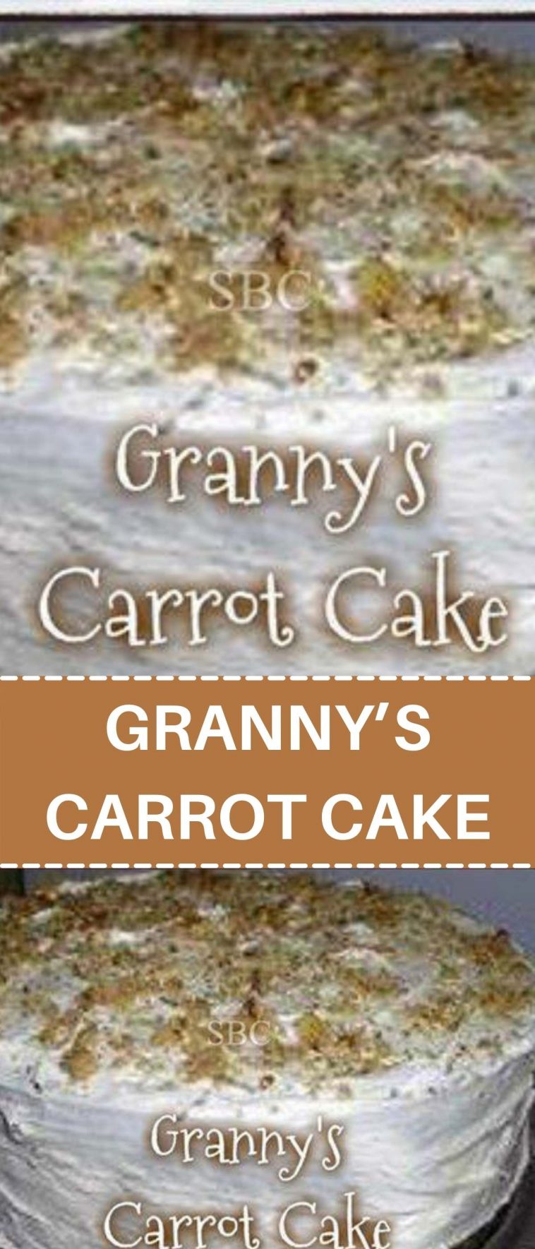 GRANNY’S CARROT CAKE