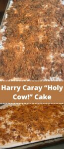 Harry Caray “Holy Cow!” Cake