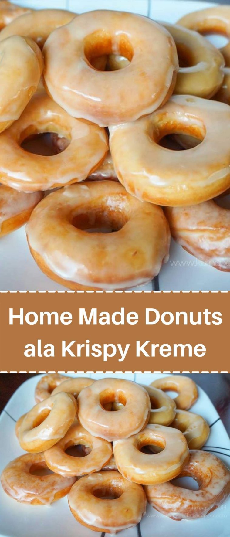Home Made Donuts ala Krispy Kreme