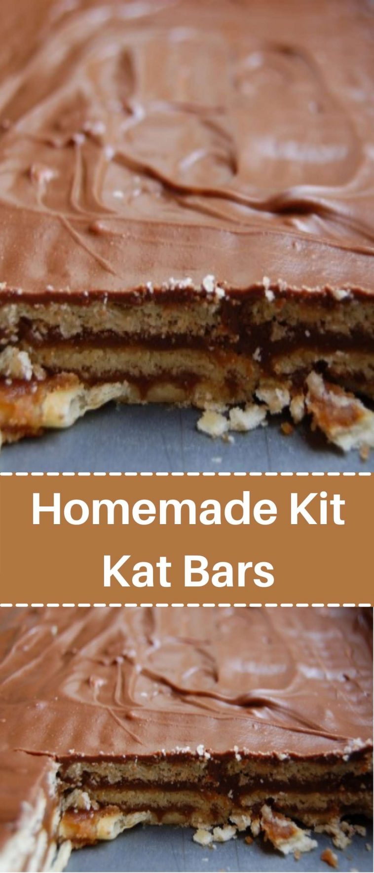 Homemade Kit Kat Bars
