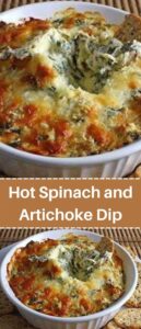 Hot Spinach and Artichoke Dip