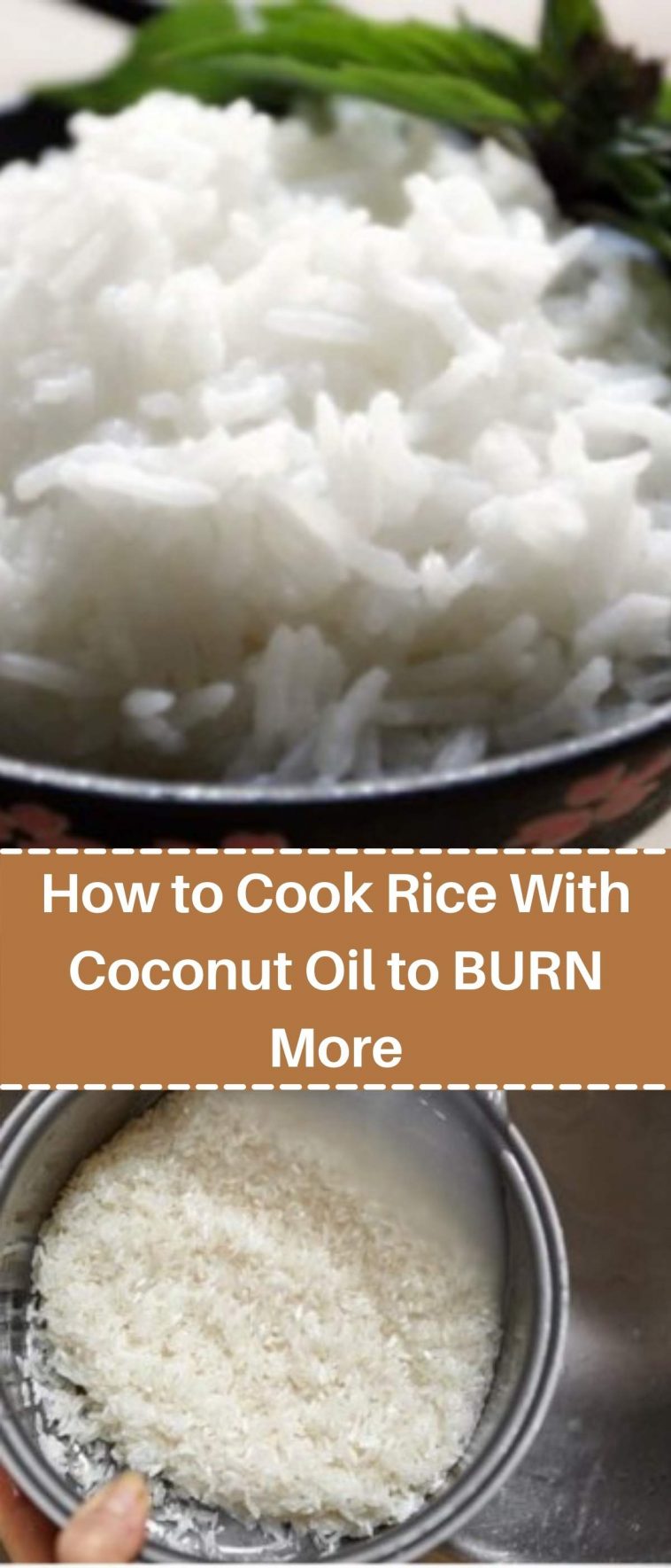 How to Cook Rice With Coconut Oil to BURN More Fat and Absorb HALF the Calories