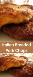 Italian Breaded Pork Chops
