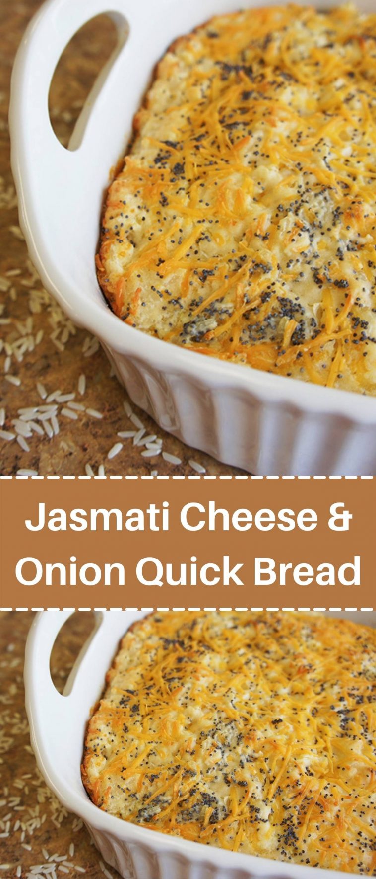 Jasmati Cheese & Onion Quick Bread