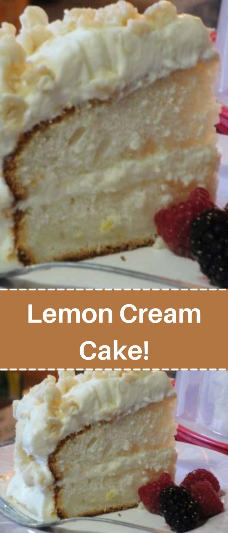Lemon Cream Cake!