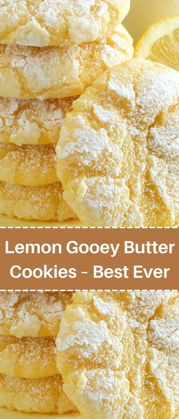 Lemon Gooey Butter Cookies – Best Ever