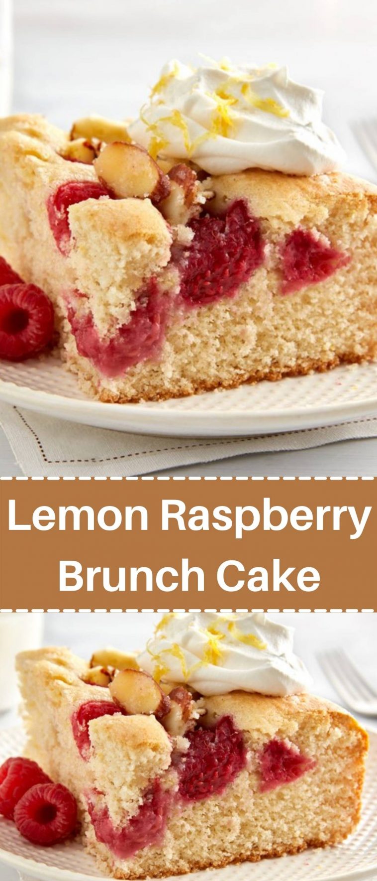 Lemon Raspberry Brunch Cake